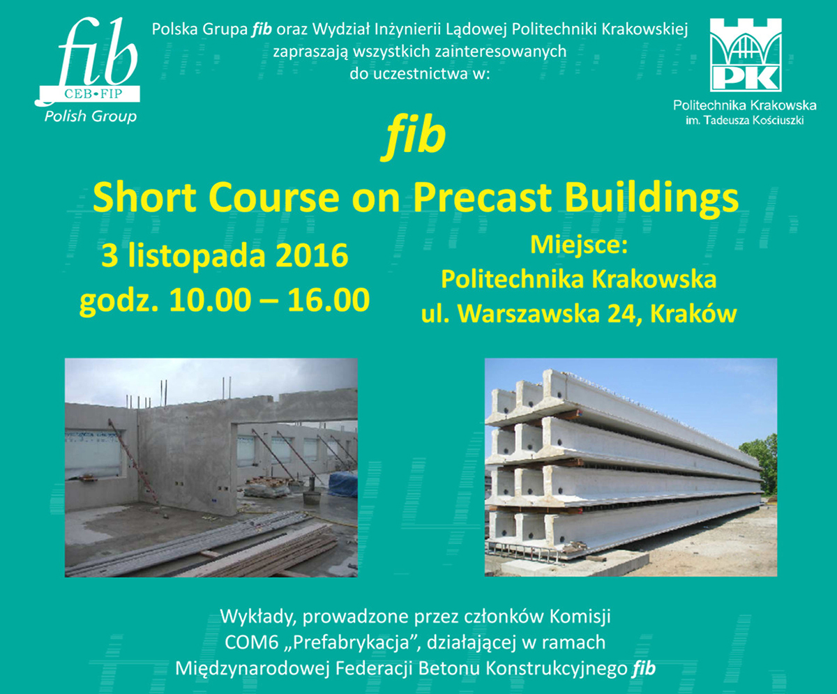 Short course on Precast Concrete in Krakow